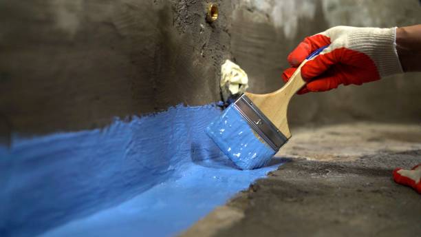 Commercial Wet Basement Repair project at a Lodi, WI business property by SJ Waterproofing Pros